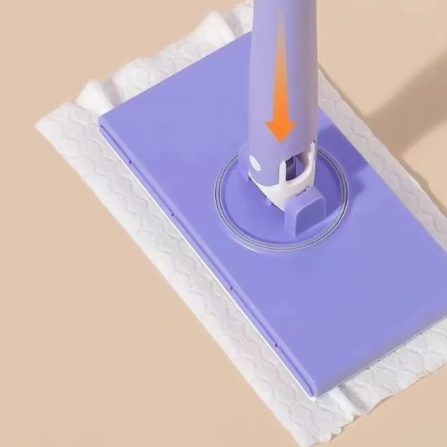 360 მბრუნავი მოპი ჩამკეტით